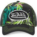 casquette-trucker-noire-et-verte-ahig-aop-von-dutch
