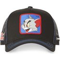 casquette-trucker-noire-tom-to7-looney-tunes-capslab