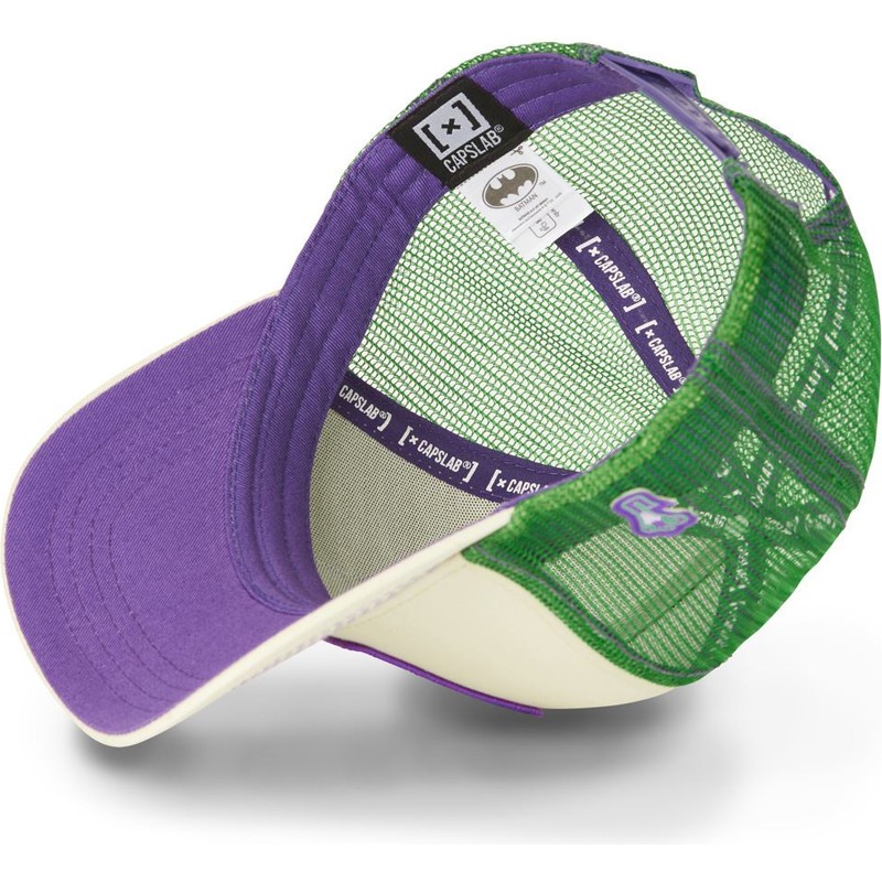 casquette-trucker-beige-et-verte-joker-dc5-jok2-dc-comics-capslab