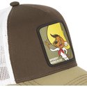 casquette-trucker-marron-et-blanche-speedy-gonzales-cas-spe2-looney-tunes-capslab