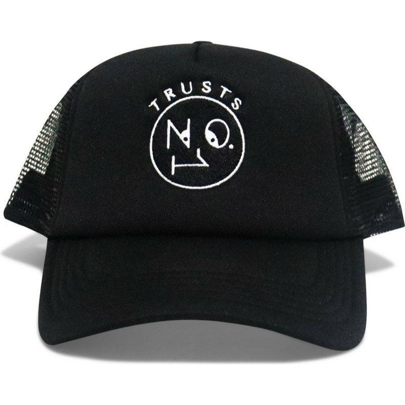 casquette-trucker-noire-trusts-no1-neoprene-black-white-logo-the-no1-face