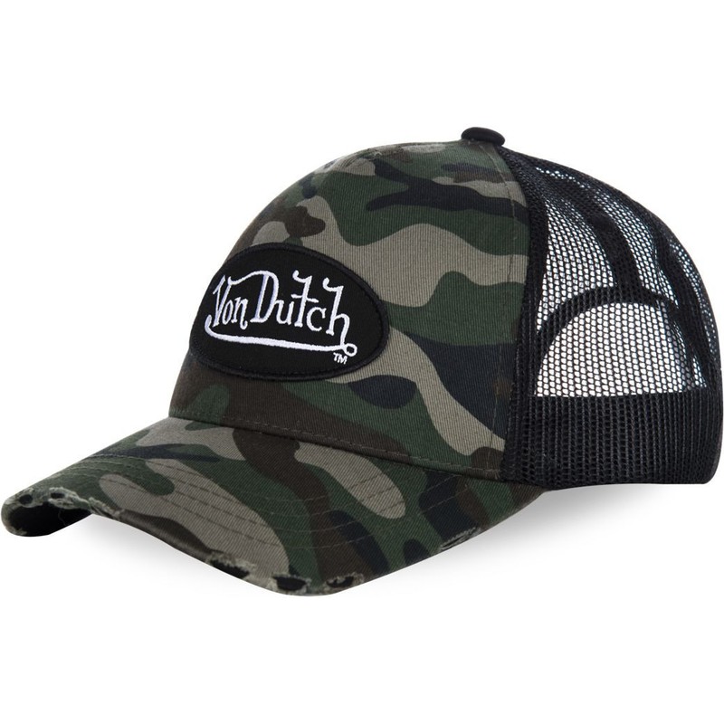 Casquette Trucker Camouflage Camou Von Dutch Caphunters Be