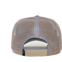 casquette-trucker-grise-abeille-the-queen-bee-the-farm-goorin-bros