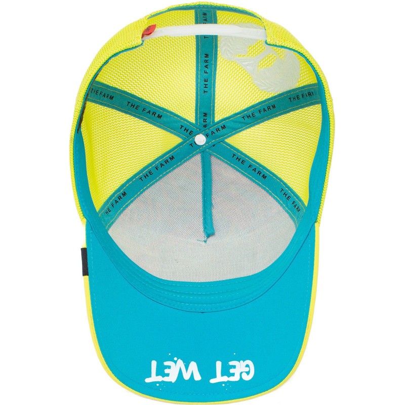 casquette-trucker-jaune-crabe-crabby-totally-clawsome-the-farm-goorin-bros