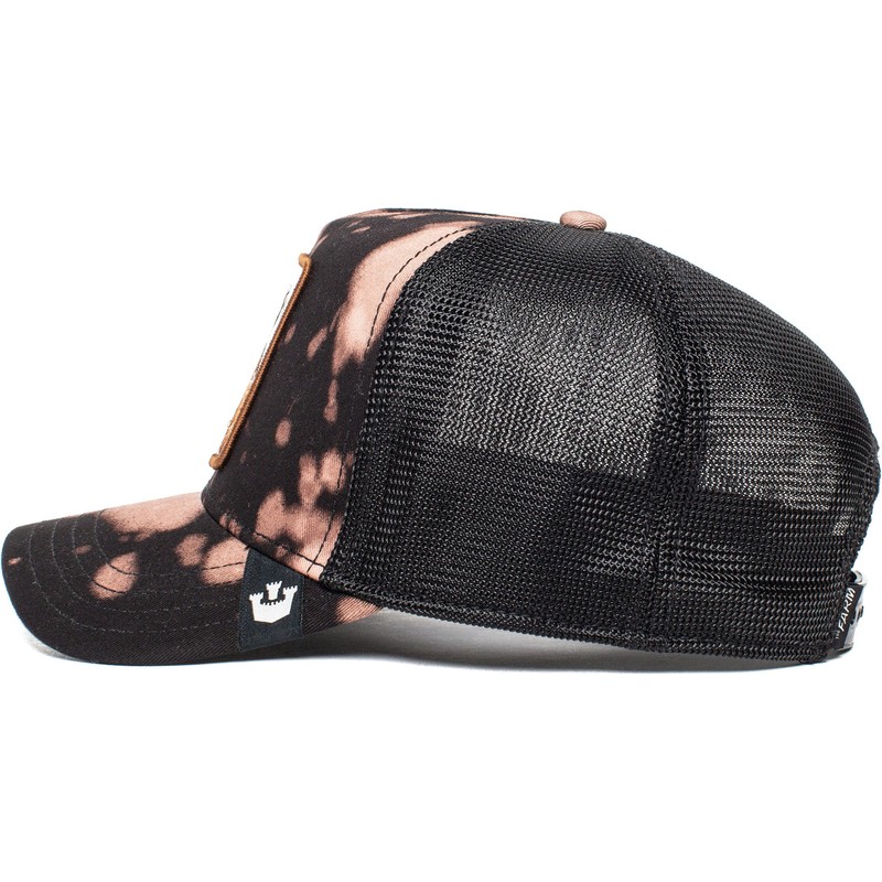 casquette-trucker-noire-chevre-acid-goat-the-farm-goorin-bros
