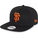 casquette-plate-noire-snapback-9fifty-essential-san-francisco-giants-mlb-new-era