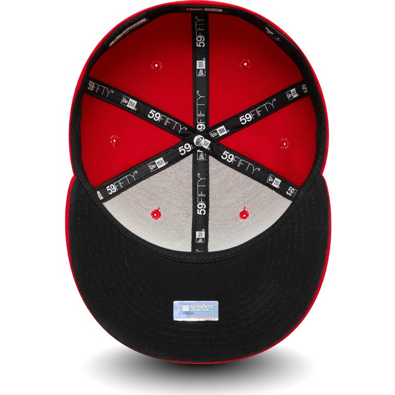 casquette-plate-rouge-ajustee-59fifty-authentic-on-field-los-angeles-angels-mlb-new-era