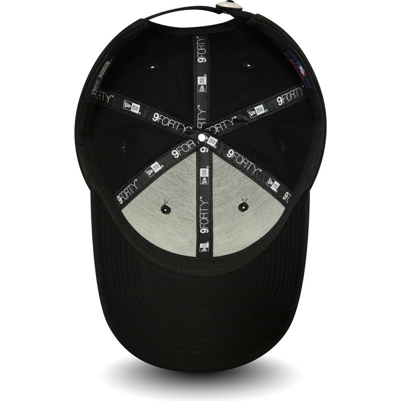 casquette-courbee-noire-ajustable-avec-logo-noir-pour-femme-9forty-essential-new-york-yankees-mlb-new-era