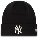 bonnet-noir-pour-femme-cuff-metallic-new-york-yankees-mlb-new-era