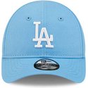 casquette-courbee-bleue-claire-ajustable-pour-bambin-9forty-league-essential-los-angeles-dodgers-mlb-new-era
