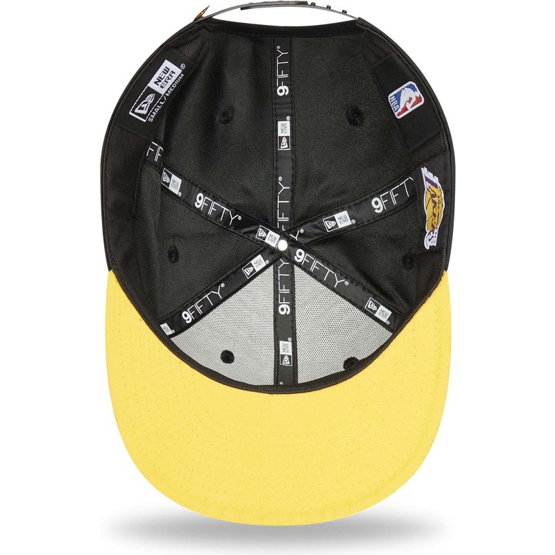 casquette-plate-noire-snapback-9fifty-neon-pack-los-angeles-lakers-nba-new-era