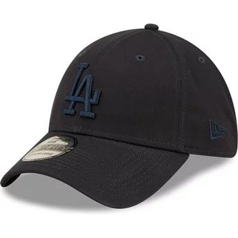 Casquette courbée bleue marine ajustée avec logo bleu marine 39THIRTY League Essential Los Angeles Dodgers MLB New Era