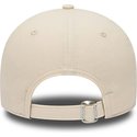casquette-courbee-beige-et-verte-ajustable-9forty-oakland-athletics-mlb-new-era