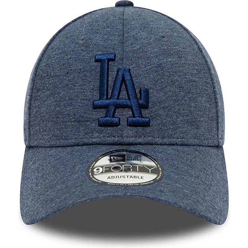 casquette-courbee-bleue-marine-ajustable-avec-logo-bleu-marine-9forty-tonal-pull-los-angeles-dodgers-mlb-new-era