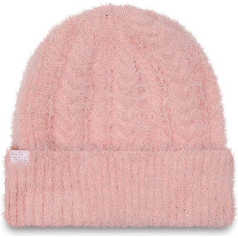 bonnet-rose-pour-femme-fluffy-new-era