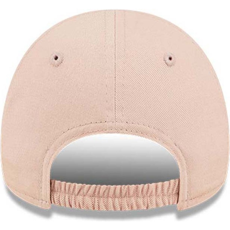 casquette-courbee-rose-ajustable-pour-bambin-9forty-league-essential-new-york-yankees-mlb-new-era