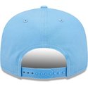 casquette-plate-bleue-snapback-avec-logo-bleu-9fifty-league-essential-new-york-yankees-mlb-new-era