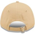 casquette-courbee-beige-ajustable-pour-enfant-avec-logo-marron-9forty-league-essential-new-york-yankees-mlb-new-era