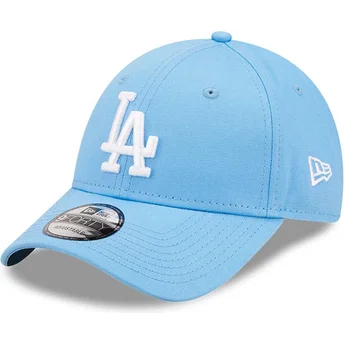 Casquette courbée bleue ajustable 9FORTY League Essential Los Angeles Dodgers MLB New Era