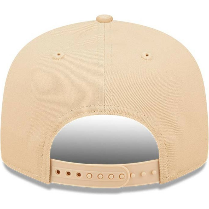 casquette-plate-beige-snapback-9fifty-league-essential-new-york-yankees-mlb-new-era