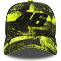 casquette-courbee-jaune-et-noire-snapback-valentino-rossi-vr46-9forty-all-over-print-motogp-new-era