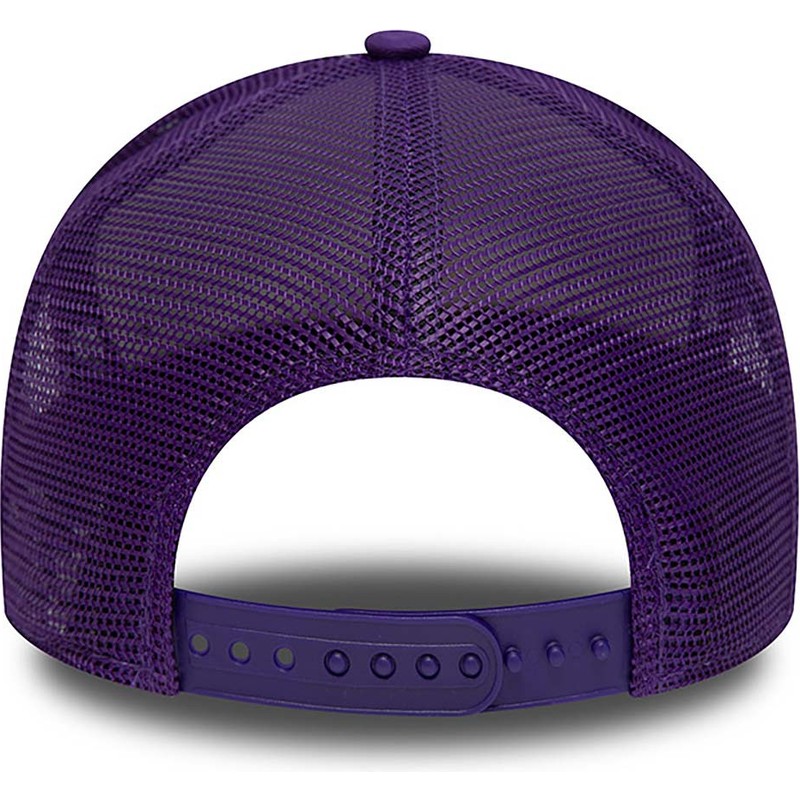 casquette-trucker-violette-et-blanche-a-frame-league-champions-los-angeles-lakers-nba-new-era