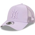casquette-trucker-violette-a-frame-tonal-mesh-new-york-yankees-mlb-new-era