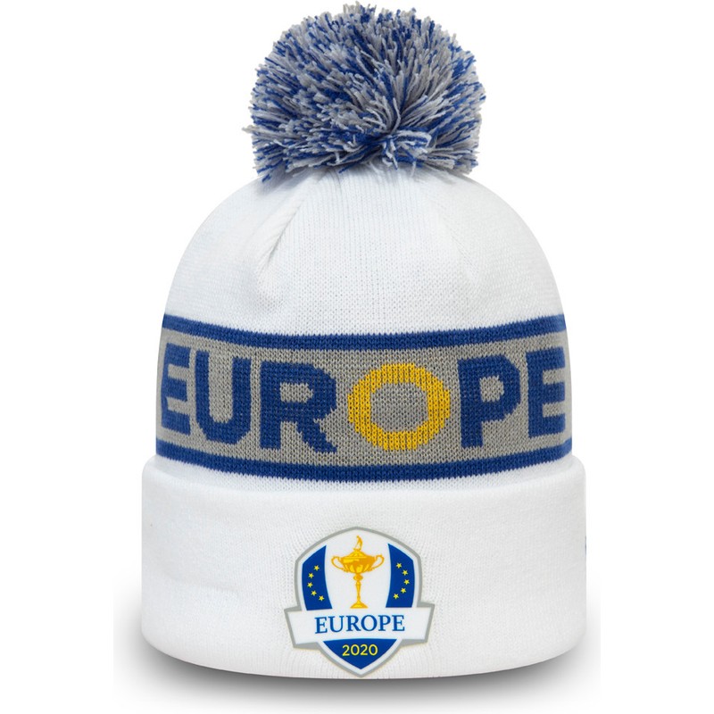 bonnet-blanc-et-bleu-avec-pompom-cuff-friday-bobble-ryder-cup-europe-new-era