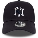 casquette-trucker-bleue-marine-a-frame-team-camo-infill-new-york-yankees-mlb-new-era