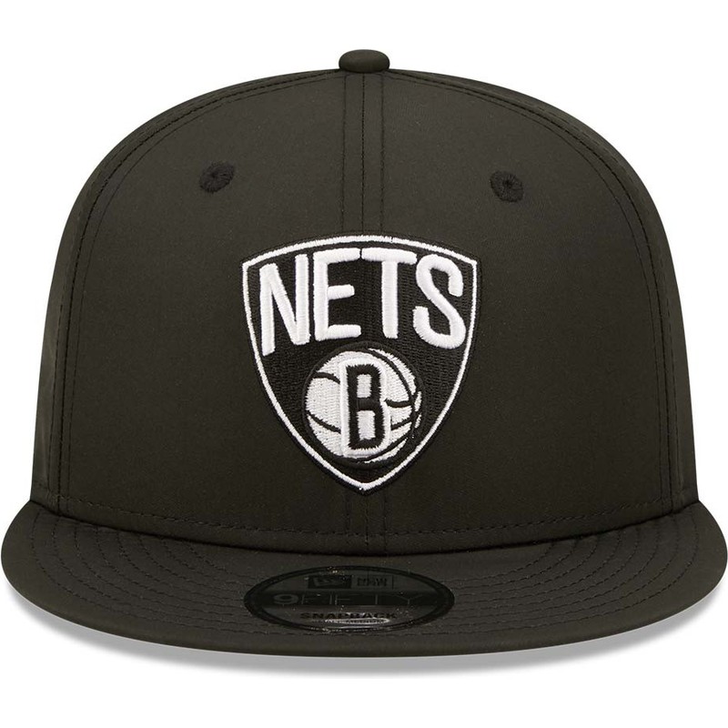 casquette-plate-noire-snapback-9fifty-neon-pack-brooklyn-nets-nba-new-era