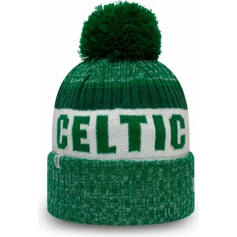 Bonnet vert avec pompom Cuff Jake Celtic Football Club Scottish Premiership New Era