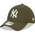casquette-courbee-verte-ajustable-9forty-diamond-era-new-york-yankees-mlb-new-era