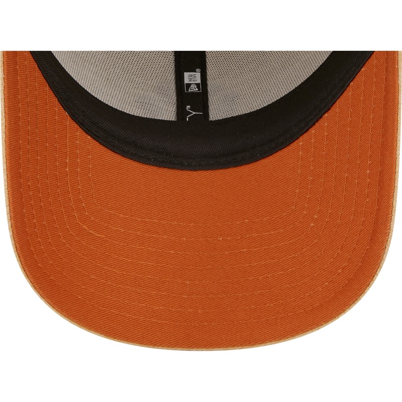 casquette-courbee-marron-ajustable-avec-logo-marron-9forty-pull-essential-new-york-yankees-mlb-new-era