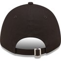 casquette-courbee-noire-ajustable-avec-logo-violet-9forty-neon-outline-los-angeles-lakers-nba-new-era