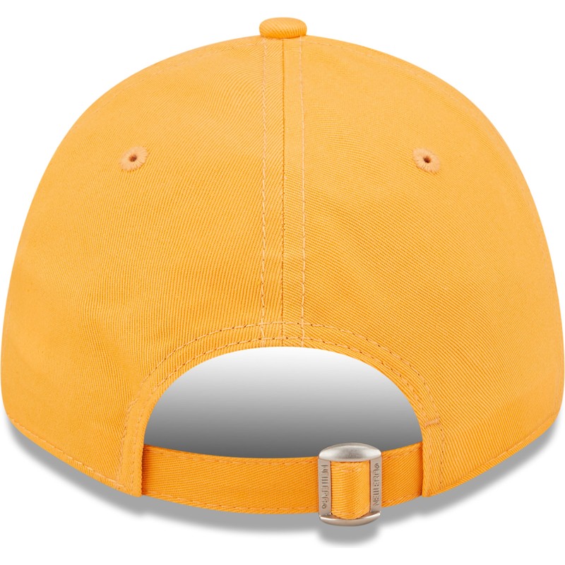 casquette-courbee-orange-claire-ajustable-9forty-league-essential-new-york-yankees-mlb-new-era