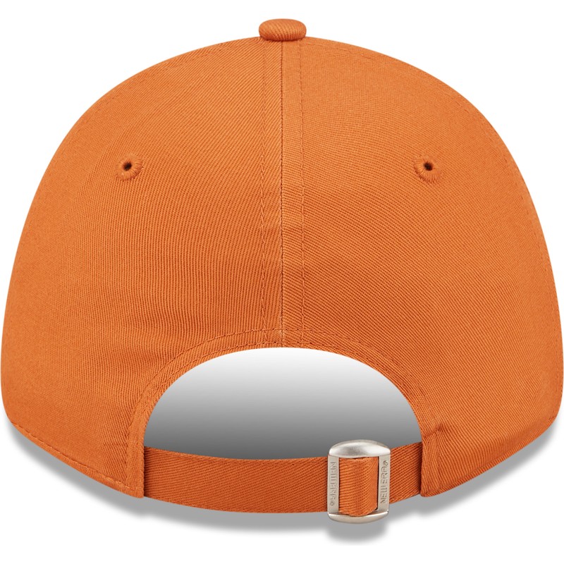 casquette-courbee-orange-ajustable-9forty-league-essential-new-york-yankees-mlb-new-era