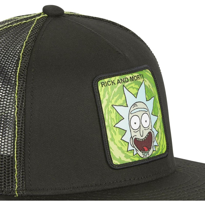 casquette-trucker-plate-noire-rick-sanchez-casf-ri1-rick-et-morty-capslab