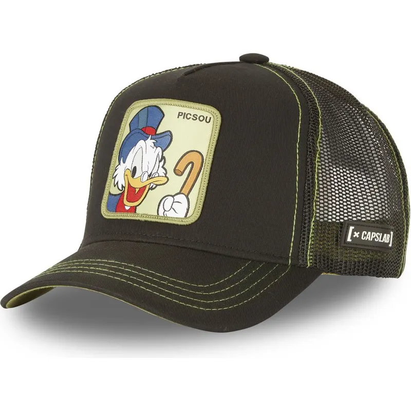 Casquette trucker marron Balthazar Picsou SCR2 Disney Capslab