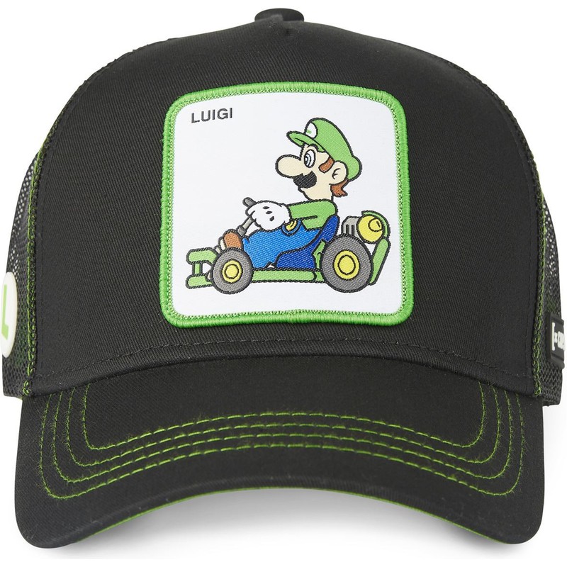 casquette-trucker-noire-luigi-kart-lui1-super-mario-bros-capslab