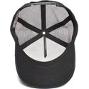 casquette-trucker-noire-tortue-chill-the-farm-goorin-bros