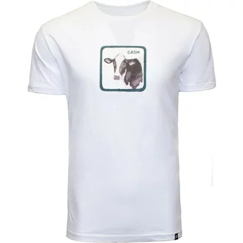 T-shirt à manche courte blanc vache Cash Melk The Farm Goorin Bros.