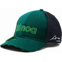 casquette-courbee-verte-et-noire-ajustable-fernando-alonso-aston-martin-formula-1-kimoa