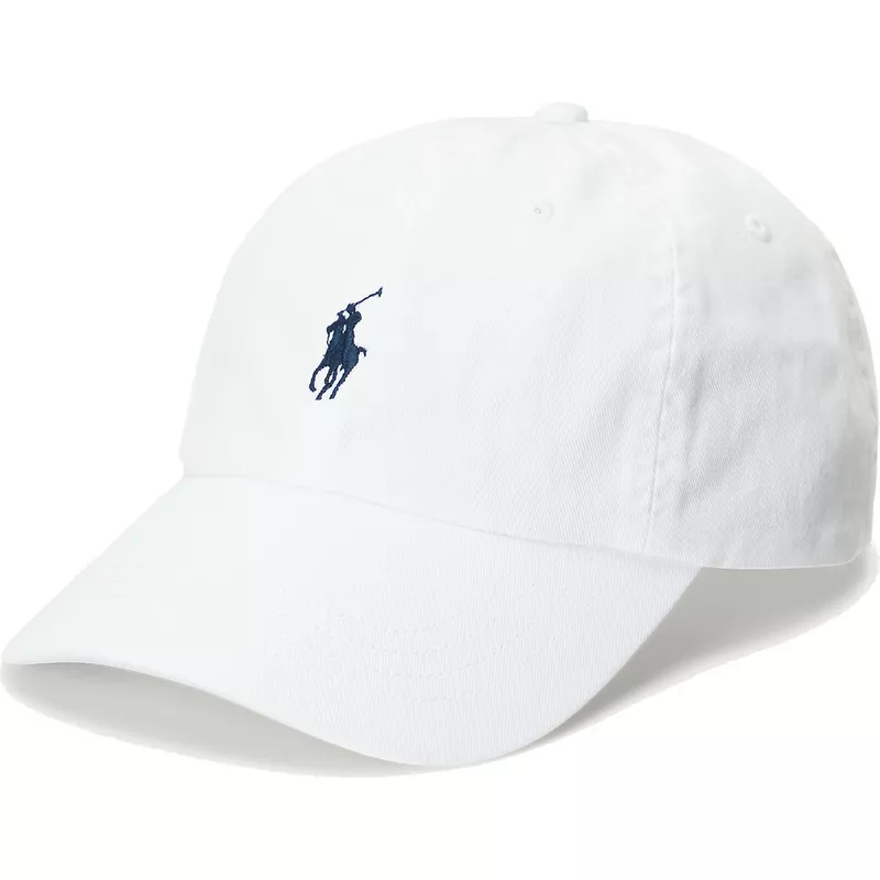 casquette-courbee-blanche-ajustable-avec-logo-bleu-cotton-chino-classic-sport-polo-ralph-lauren