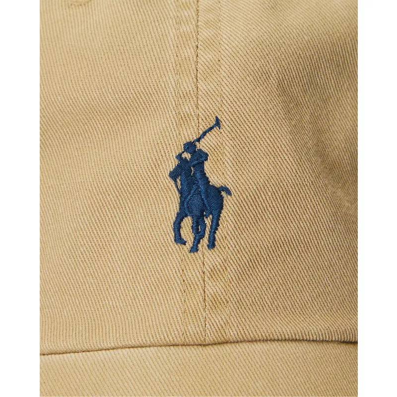 casquette-courbee-marron-ajustable-avec-logo-bleu-marine-cotton-chino-classic-sport-polo-ralph-lauren