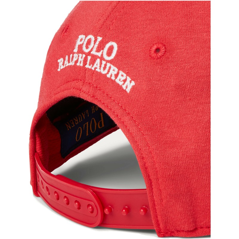 casquette-courbee-rouge-snapback-avec-logo-blanc-ponte-darted-modern-sport-polo-ralph-lauren