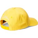 casquette-courbee-jaune-snapback-avec-logo-blanc-ponte-darted-modern-sport-polo-ralph-lauren