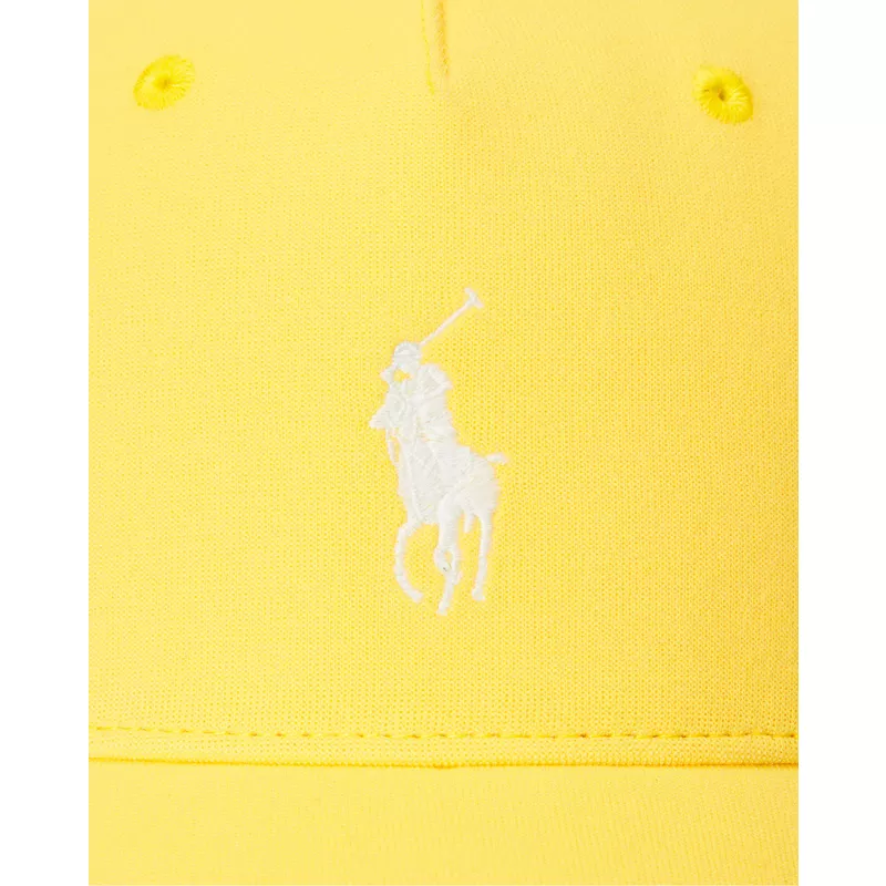 casquette-courbee-jaune-snapback-avec-logo-blanc-ponte-darted-modern-sport-polo-ralph-lauren