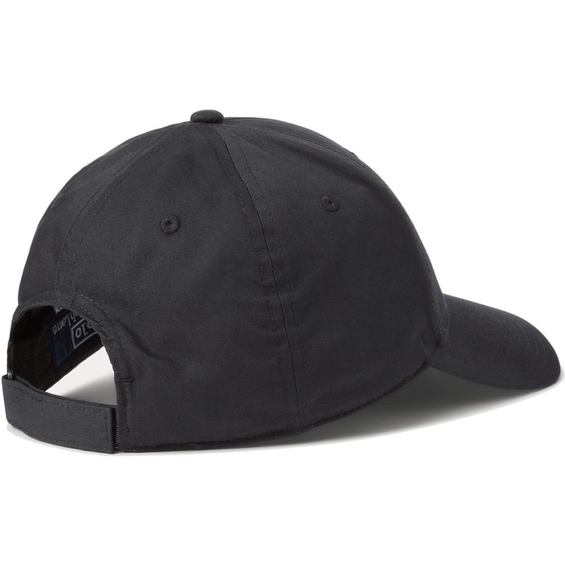 casquette-courbee-noire-ajustable-logo-plaque-baseline-polo-ralph-lauren