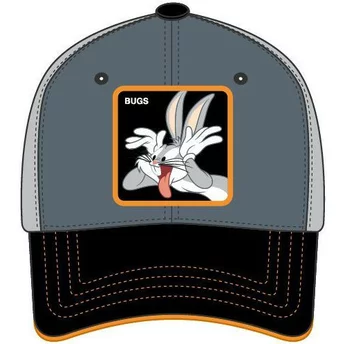 Casquette courbée grise ajustable Bugs Bunny BU4 Looney Tunes Capslab