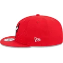 casquette-plate-rouge-snapback-9fifty-draft-edition-2023-chicago-bulls-nba-new-era